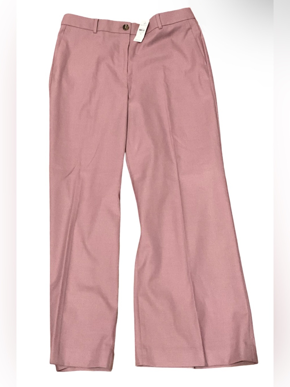 Ann Taylor Women’s Size 14 Mauve Pink Wide Leg Dress Pants NWT
